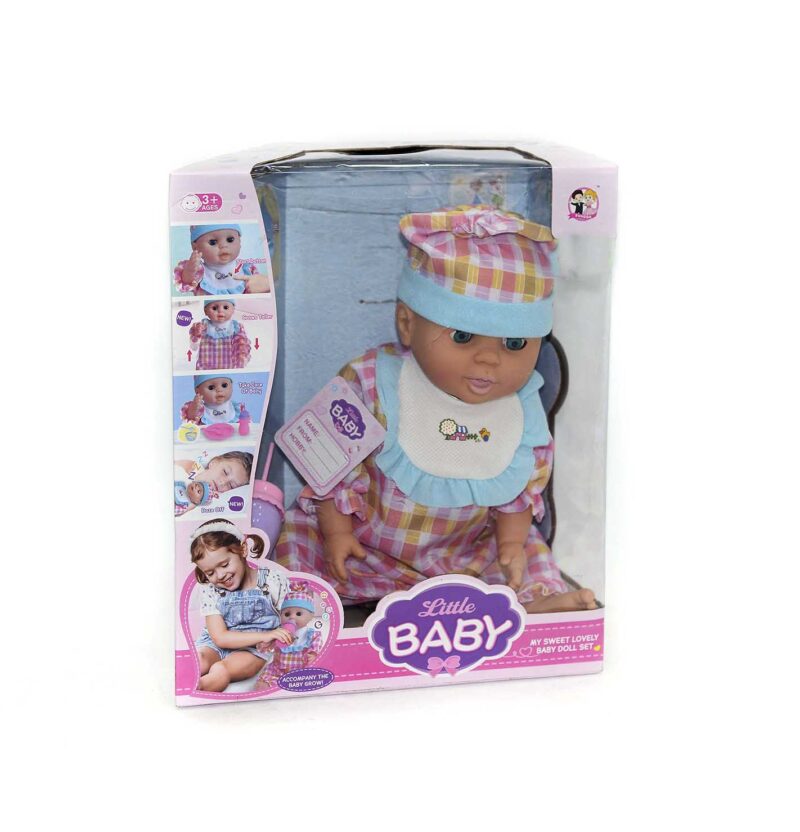 MUÑECO LLORON EN CAJA CON 
ACCESORIOS CAJA X 24 UND