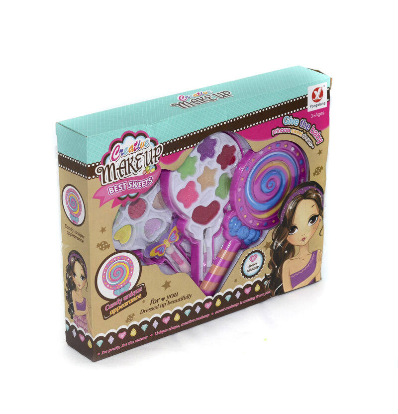 JUGUETES DE COSMÉTICA FIGURA PALETA DE DULCE [B8712-1]