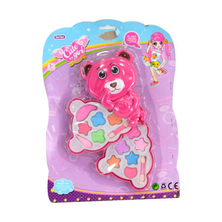 JUEGO DE MAQUILLAJE FIGURA OSO [B6893-5]