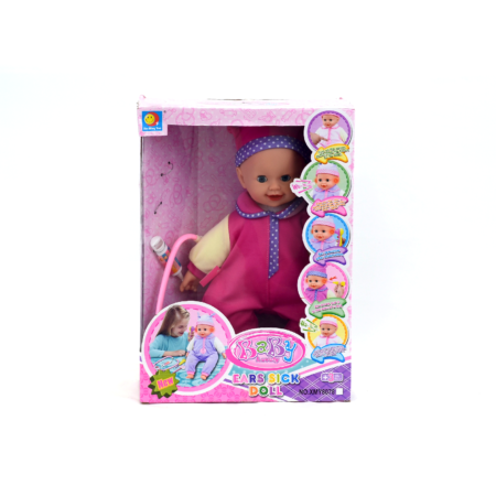 MUÑECA 16 PULGADAS B /
CON ACCESORIOS DOCTORA 4 PCS