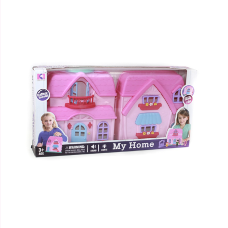 CASA MALETA MEDIANA CON LUZ 
Y SONIDO CAJA X 36 UNDS