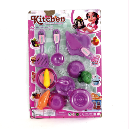 JUEGO DE COCINA 
ENCARTONADA
