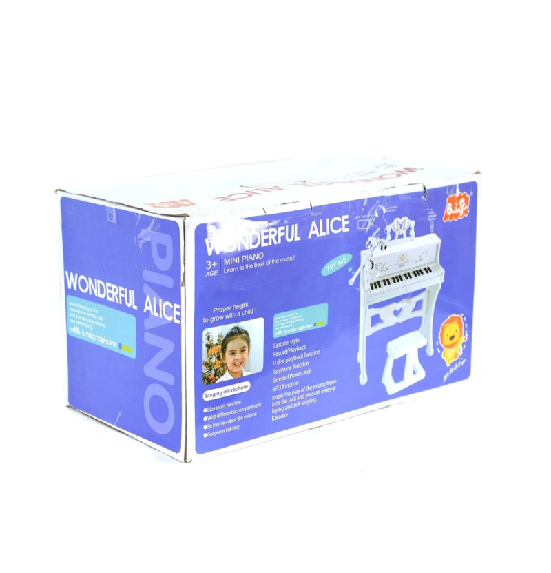 ÓRGANO ELECTRÓNICO 
FIGURA PIANO CON SILLA