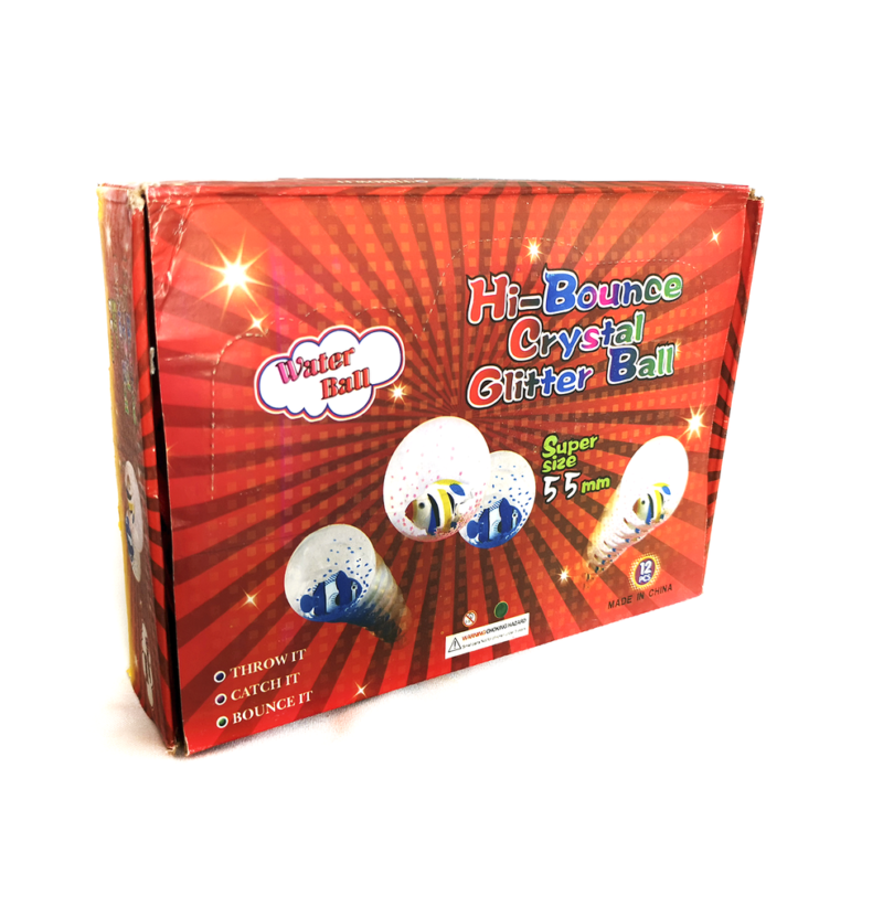 BOLA OJO CON CUERDA 
DE 5.5CM PEQUEÑA CAJA X 288 UNDS