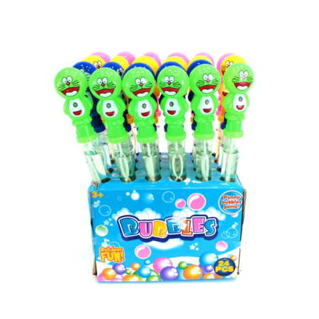 BURBUJERO AGUA
 CON FIGURA DE GATO