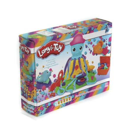 JUEGO DE ARCILLA
 FIGURA DE PULPO