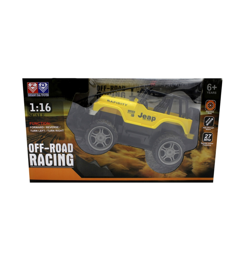 CARRO JEEP CON CONTROL REMOTO CAJA X 24 UNDS [008-D2]
