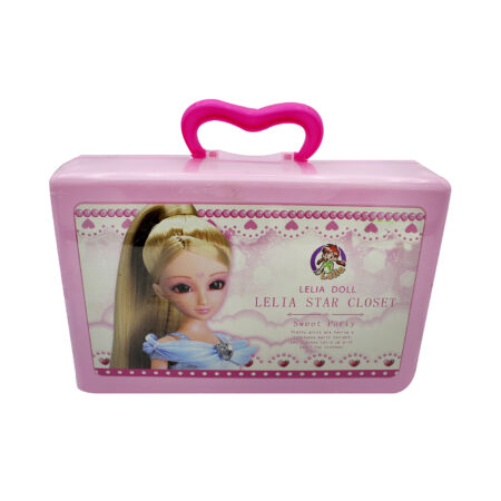 LONCHERA CON ASESORIOS DE BELLEZA POR DENTRO CAJA X 12 UND