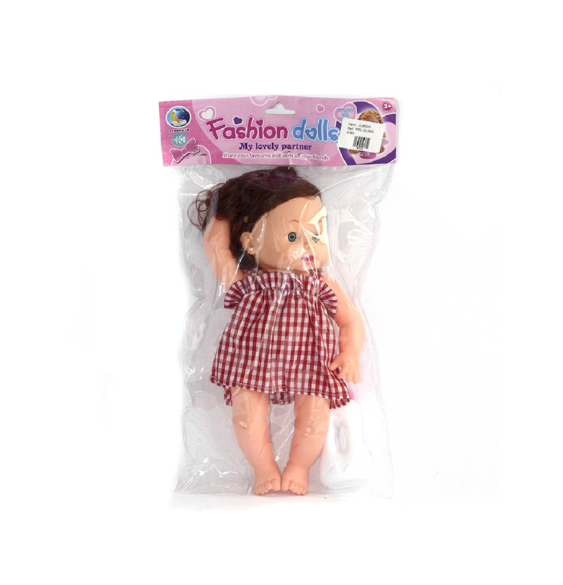 MUÑECA 12 PULGADAS 6 SONIDO CUERPO DE BOTELLA BEBIDA ORINA BEBÉ